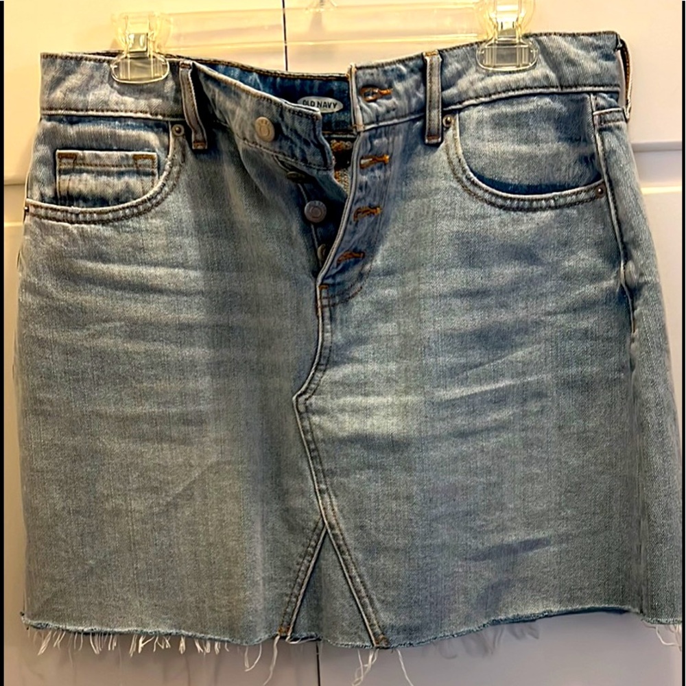Denim Mini Skirt